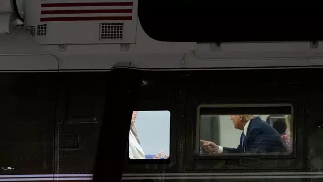 The Public Record’s own lip reader interprets Trump spat – ‘Pull my finger’